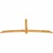 Ekena Millwork Bellingham Rough Sawn Timber Gable Bracket, Western Red Cedar, 96"W x 36"H x 2"D x 4"F, 9/12 Pitch GBW096X36X0204BEL00RWR - alternate 5